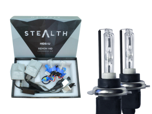 Stealth-X: H7 HID Conversions Kit - 35W - 350% Brighter Than