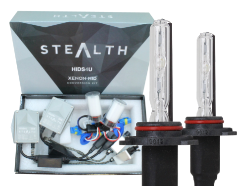 Stealth-X: HIR2 HID Conversions Kit - 55W - 450% Brighter Than Standard Headlight  Bulbs