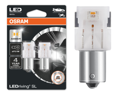 382 OSRAM LEDriving SL Range (P21W) LED Upgrade Bulbs (White) - Pair
