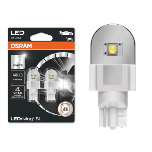 955 OSRAM LEDriving SL Range (W16W) LED Upgrade Bulbs - Pair