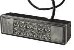 HELLA 009 048-011 LED-Strobe-type Beacon - WL-LED - 24V - Yellow