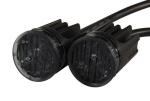 HELLA 014 564-051 LED-Strobe-type Beacon - BST-Round - 12/24V - Blue