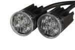 HELLA 014 564-611 LED-Strobe-type Beacon - BST-Round - 12/24V - Red/Yellow