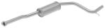 FAURECIA 366 024-171 Centre Muffler - Easy2Fit® Kit - for e.g. FORD MONDEO II Turnier