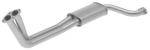 FAURECIA 366 025-291 Centre Muffler - Easy2Fit® Kit - for e.g. MERCEDES-BENZ 123 (S123)