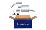 FAURECIA 366 032-781 Rear Muffler - Easy2Fit® Kit - for e.g. PEUGEOT 208 I
