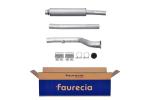 FAURECIA 366 025-121 Centre Muffler - Easy2Fit® Kit - for e.g. PEUGEOT 406 (8E/F)