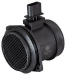 HELLA 009 149-211 Mass Air Flow Sensor - 4-pin connector - Pipe-neck