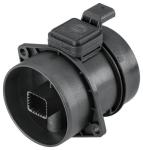 HELLA 358 095-321 Mass Air Flow Sensor - 4-pin connector - Pipe-neck