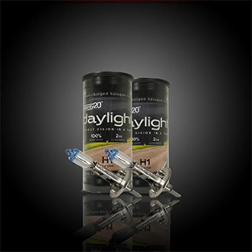 H1 Twenty20 Daylight +100% 12V 55W 448 Halogen Bulbs (Pair)