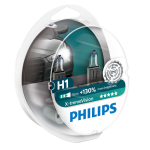 H1 Philips X-treme Vision +130% 12V 55W 448 Halogen Bulbs (Pair)