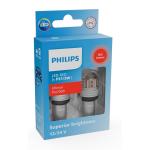 380 P21/5W Philips Ultinon Pro7000 LED in Red (Pair)