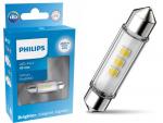 43mm Festoon White Philips Ultinon Pro6000 LED Bulbs (Single)