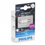 264 Philips X-treme Vision LED 12V 43mm Number Plate & Interior Festoon Bulb