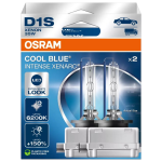 D1S OSRAM Cool Blue Intense Xenarc Next Gen 35W 6200K Xenon HID Bulbs (Pair)