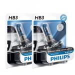 HB3 Philips White Vision 12V 60W 9005 Halogen Bulb