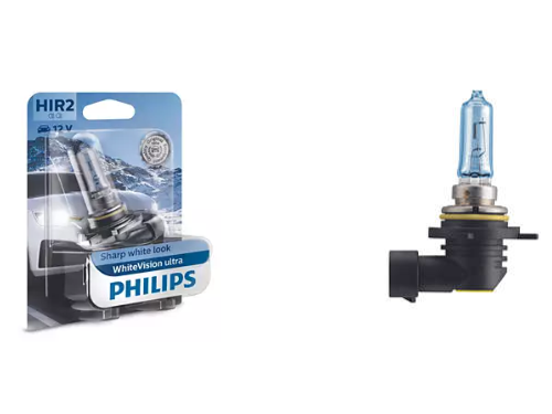 HIR2 Philips WhiteVision Ultra 12V 55W Halogen Bulb