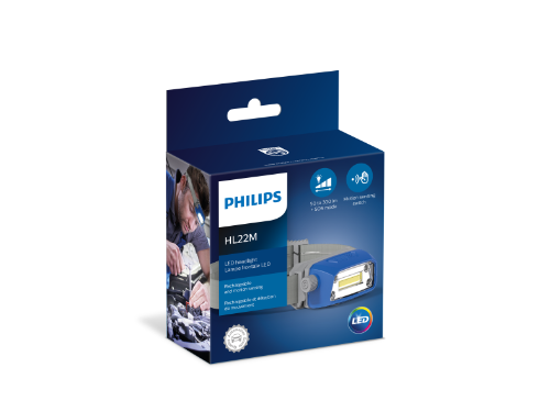Philips LED Rechargeable Headlamp - HL22M