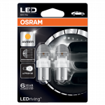 382 Osram Long Life LED Retrofit Amber 12V P21W Bayonet Bulb