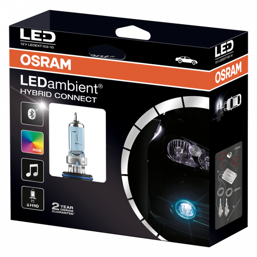 Osram H10 LEDambient Hybrid Connect Foglight Bulbs