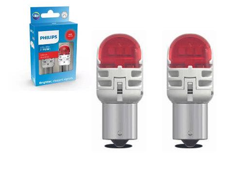 382 Red Philips Ultinon Pro6000 LED Bulbs (Pair)