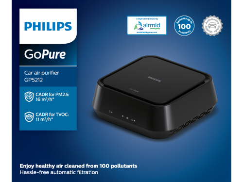 Philips GoPure Car Air Purifier - GP5212 - Open Packagaing
