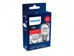 Philips X-treme Ultinon Gen2 382 P21W LED in Red (Pair)
