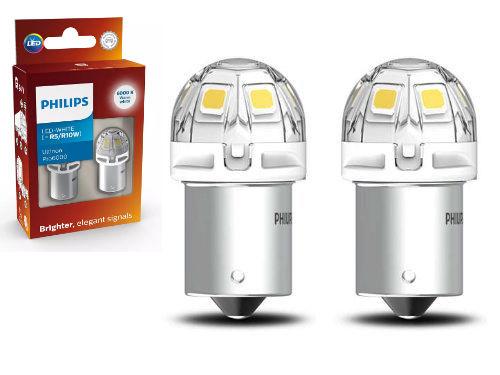 207/245 White Philips Ultinon Pro6000 LED Bulbs (Pair)