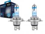 H4 Ring Xenon200 +200% 12V 60/55W Halogen Bulbs (Pair)