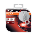 H1 OSRAM Silverstar 2.0 12V 55W 448 Halogen Bulbs (Pair)