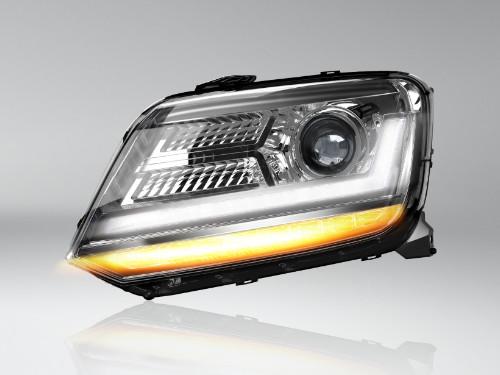 Osram VW Amarok – Full LED Headlamps in Black