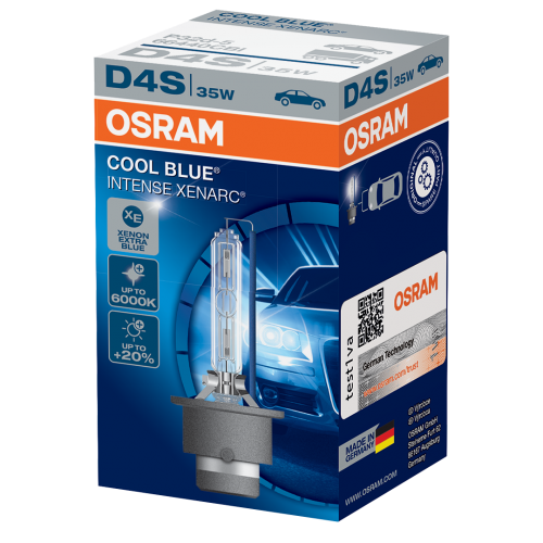 D4S OSRAM Cool Blue Intense 12V 35W 5000K Xenon HID Bulb