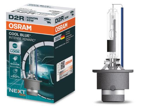 D2R OSRAM Cool Blue Intense Xenarc Next Gen 35W 6000K Xenon HID Bulb (Single)