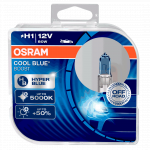 H1 OSRAM Cool Blue Boost 12V 80W 448 Halogen Bulbs (Pair) - Open Packaging