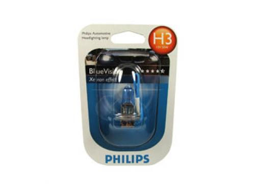 H3 Philips Blue Vision Bulbs (pair)