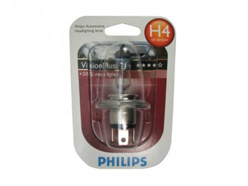 H4 Philips Vision Plus bulbs (pair)
