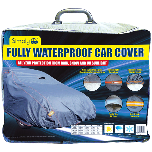 Fully Waterproof Car Cover (Various Sizes)