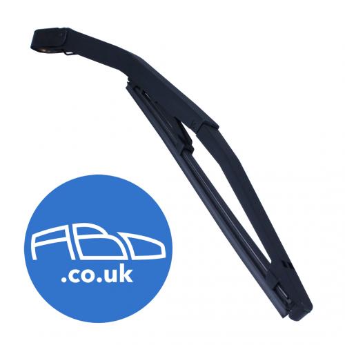 14 Inch Fiat Stilo Saloon 2001 Onwards Plastic Rear Arm and Wiper Blade Assembly