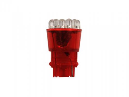 3156 ABD 19 LED 12V Wedge Bulb (Red & Amber)