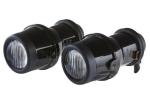 HELLA 008 090-821 DE/Halogen-Front Fog Light Set - Micro DE - 12V