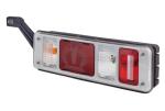 HELLA 340 961-531 Rearlight "Krone" - Hybrid - 24V