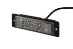 HELLA 008 997-201 LED-Strobe-type Beacon - WL-LED - 12V - Blue