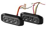 HELLA 014 563-001 LED-Strobe-type Beacon - BST-Slim - 12/24V - Blue