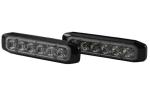 HELLA 014 592-901 LED-Strobe-type Beacon - BST-Slim - 12/24V - White