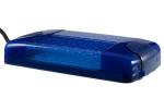 HELLA 965 429-001 LED-Strobe-type Beacon - Multi F Duraled - 12/24V - Blue