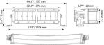 HELLA 358 196-621 LED-Spotlight - Black Magic Tough Lightbar 40" - 12/24V - 9222lm