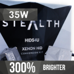 H7 HIDS4U Stealth 35W Xenon HID Conversion Kit