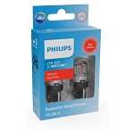 580 W21/5W Philips Ultinon Pro7000 LED in Red (Pair)