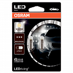 233 Osram Long Life LED Retrofit Warm White 12V T4W Bayonet Bulb (Pair)