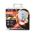 H11 OSRAM Night Breaker 200% 12V 55W (Pair) - Open Packaging